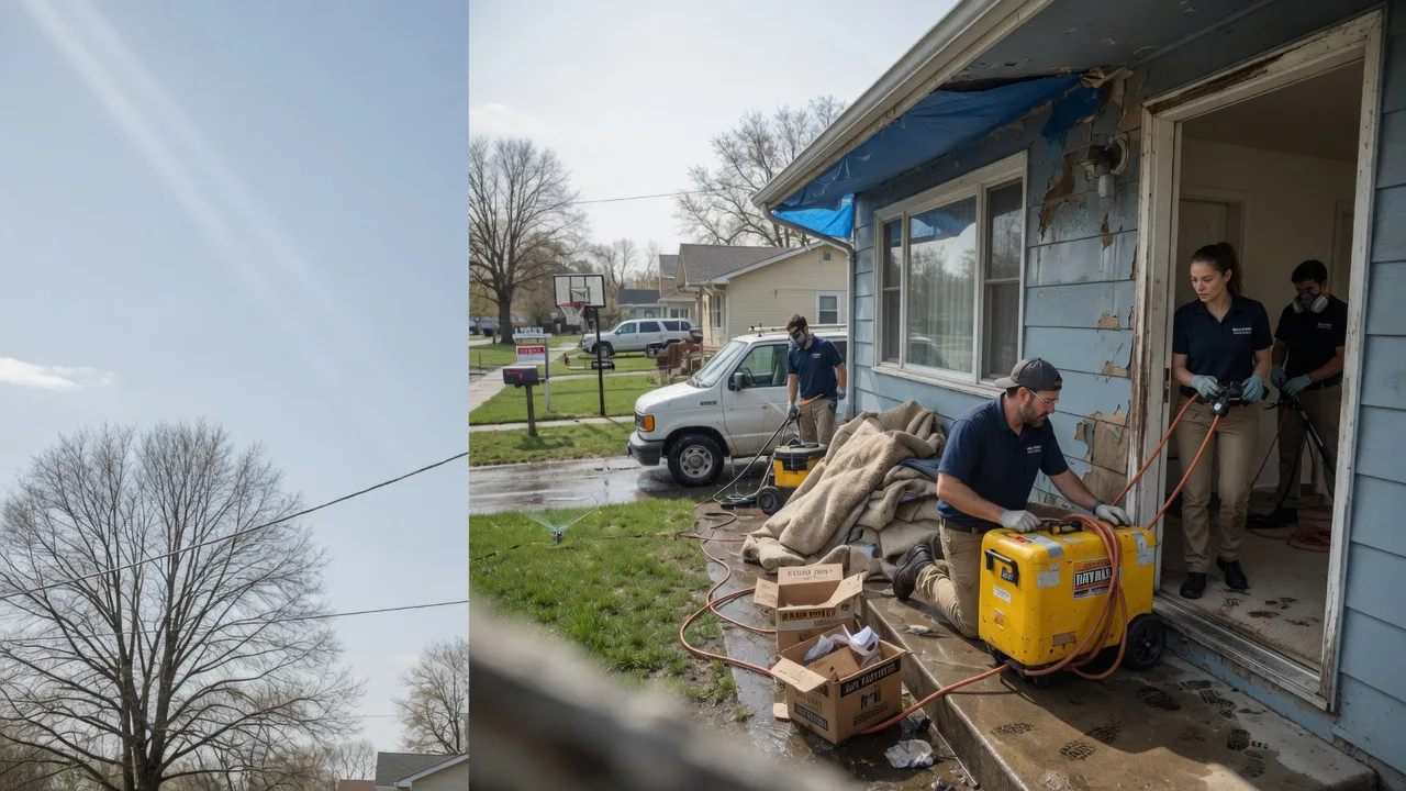 Basement Flood Cleanup in Bonnieville, KY near me